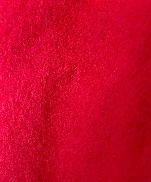 Yves Saint Laurent（イヴサンローラン）Yves Saint Laurent (イヴサンローラン) 金釦 ボタンレスジャケット レッド サイズ:Ｍの古着・服飾アイテム