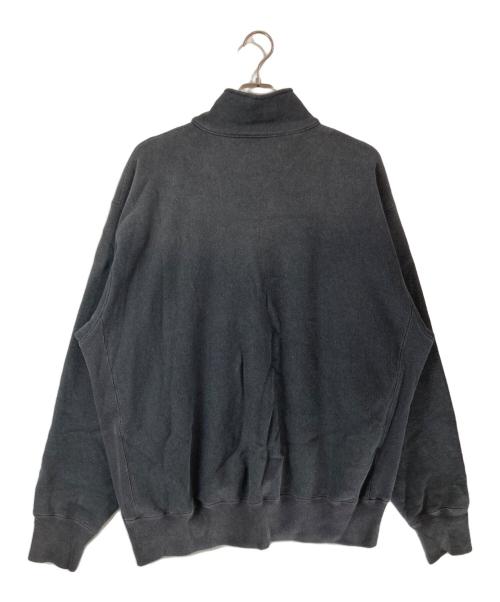 YLEVE（イレーヴ）YLEVE (イレーヴ) HEAVY WEIGHT FLEECE BLEACH SNAP PULLOVER グレー サイズ:5の古着・服飾アイテム