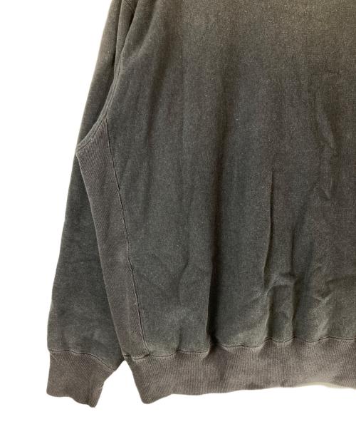 YLEVE（イレーヴ）YLEVE (イレーヴ) HEAVY WEIGHT FLEECE BLEACH SNAP PULLOVER グレー サイズ:5の古着・服飾アイテム