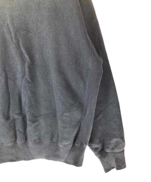 YLEVE（イレーヴ）YLEVE (イレーヴ) HEAVY WEIGHT FLEECE BLEACH SNAP PULLOVER グレー サイズ:5の古着・服飾アイテム