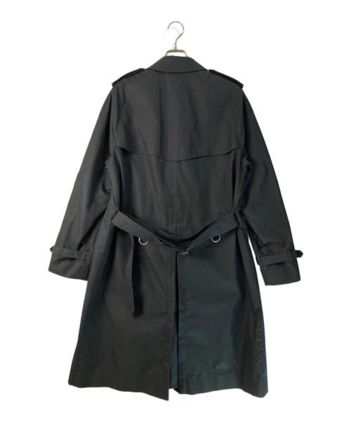 GUCCI（グッチ）GUCCI (グッチ) 花柄トレンチコート ブラック サイズ:48の古着・服飾アイテム