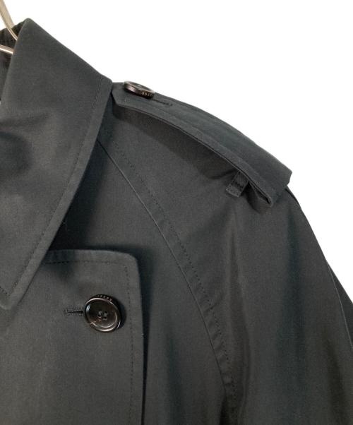 GUCCI（グッチ）GUCCI (グッチ) 花柄トレンチコート ブラック サイズ:48の古着・服飾アイテム