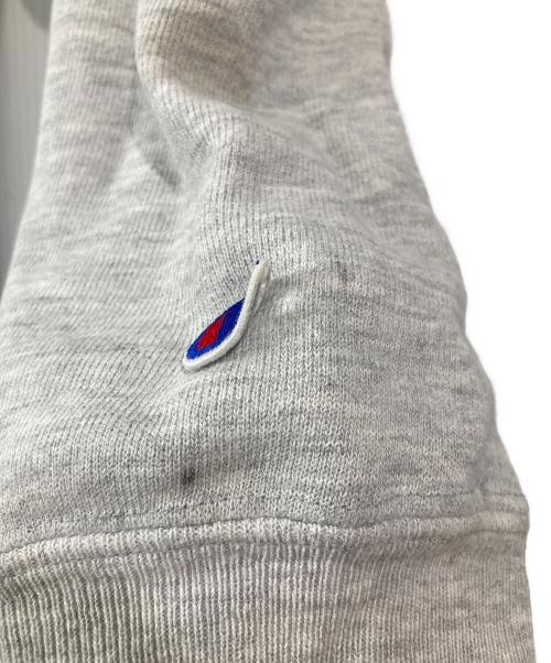 Champion（チャンピオン）Champion (チャンピオン) カレッジロゴプリントリバースウィーブスウェット グレー サイズ:LARGEの古着・服飾アイテム