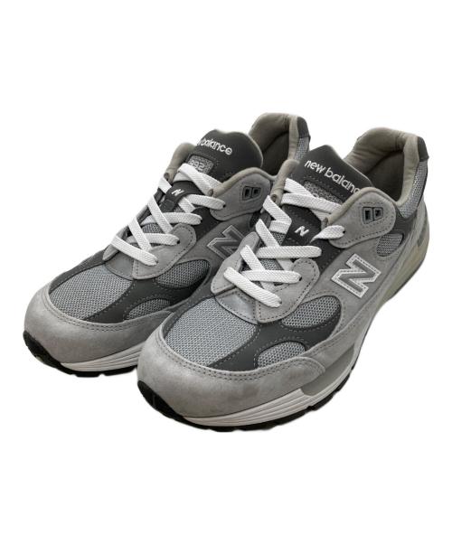 NEW BALANCE（ニューバランス）NEW BALANCE (ニューバランス) 992ローカットスニーカー グレー サイズ:26.5の古着・服飾アイテム