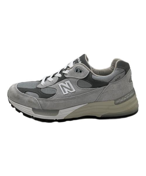 NEW BALANCE（ニューバランス）NEW BALANCE (ニューバランス) 992ローカットスニーカー グレー サイズ:26.5の古着・服飾アイテム