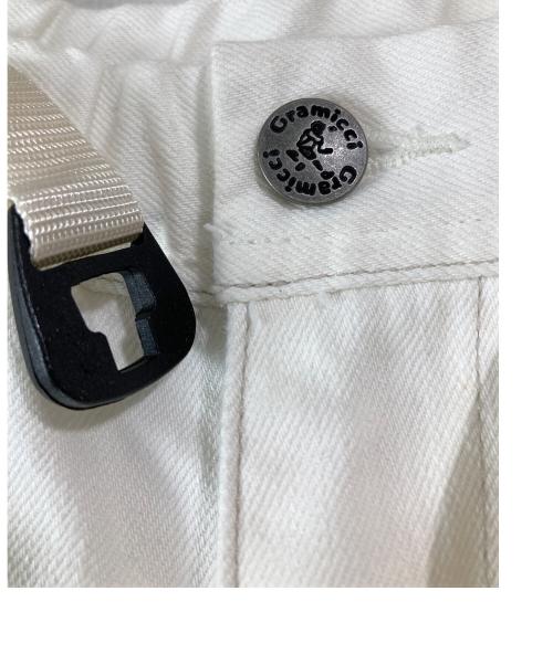 GRAMICCI（グラミチ）GRAMICCI (グラミチ) JAPANESE DENIM WORK PANT ホワイト サイズ:L 未使用品の古着・服飾アイテム