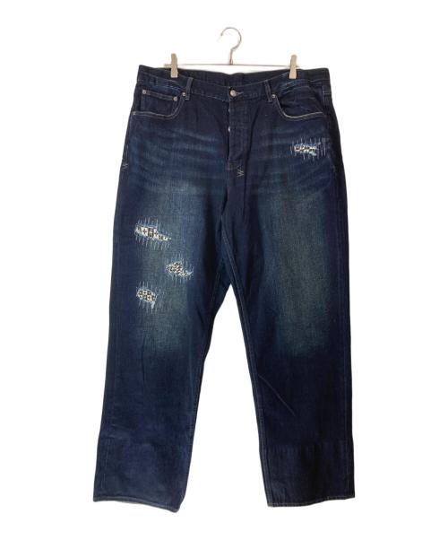 Ksubi（スビ）Ksubi (スビ) パッチワークデニムパンツ インディゴ サイズ:40の古着・服飾アイテム