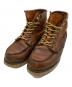 RED WING（レッドウィング）の古着「6インチ クラシックモック アイリッシュセッター」｜ブラウン