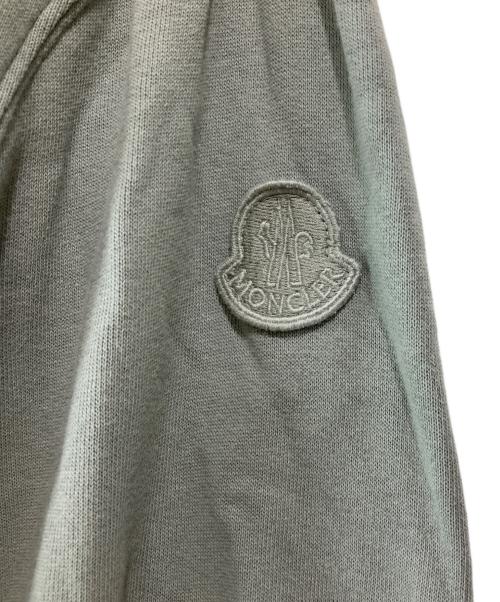 MONCLER GENIUS（モンクレール ジーニアス）MONCLER GENIUS (モンクレール ジーニアス) 1017 ALYX 9SM (テンセブンティーン アリクス ナインエスエム) Double Logo Hoodie グレー サイズ:Lの古着・服飾アイテム