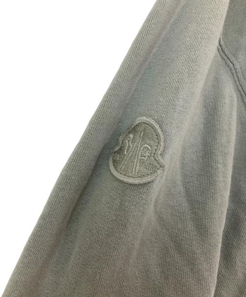 MONCLER GENIUS（モンクレール ジーニアス）MONCLER GENIUS (モンクレール ジーニアス) 1017 ALYX 9SM (テンセブンティーン アリクス ナインエスエム) Double Logo Hoodie グレー サイズ:Lの古着・服飾アイテム