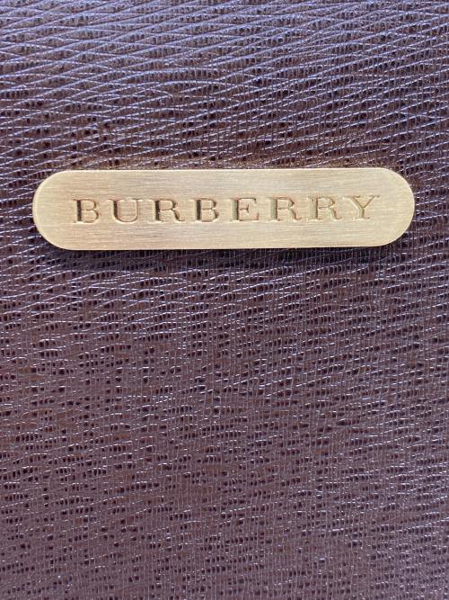 BURBERRY（バーバリー）BURBERRY (バーバリー) 裏地ノヴァチェックワンショルダーバッグ ブラウンの古着・服飾アイテム