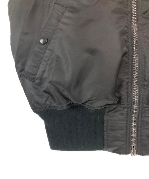 ALPHA（アルファ）ALPHA (アルファ) Ameri (アメリ) MA-1 VEST ブラック サイズ:S 未使用品の古着・服飾アイテム