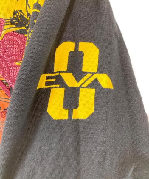 錦（ニシキ）錦 (ニシキ) EVANGELION (エヴァンゲリオン) ジップパーカー ブラック サイズ:XLの古着・服飾アイテム