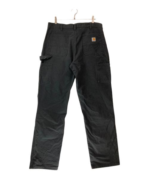 CarHartt（カーハート）CarHartt (カーハート) ダブルニー ペインターパンツ ブラック サイズ:38×36の古着・服飾アイテム