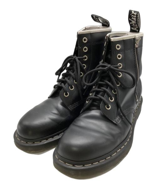 Dr.Martens（ドクターマーチン）Dr.Martens (ドクターマーチン) 1460 ジップ ベックス ホワイトステッチ 8 ホール ブーツ ブラック サイズ:UK8の古着・服飾アイテム