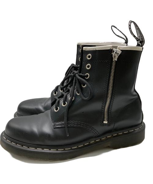 Dr.Martens（ドクターマーチン）Dr.Martens (ドクターマーチン) 1460 ジップ ベックス ホワイトステッチ 8 ホール ブーツ ブラック サイズ:UK8の古着・服飾アイテム