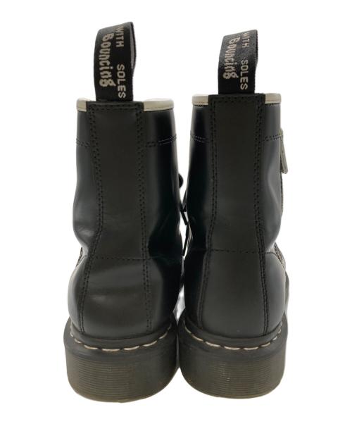 Dr.Martens（ドクターマーチン）Dr.Martens (ドクターマーチン) 1460 ジップ ベックス ホワイトステッチ 8 ホール ブーツ ブラック サイズ:UK8の古着・服飾アイテム