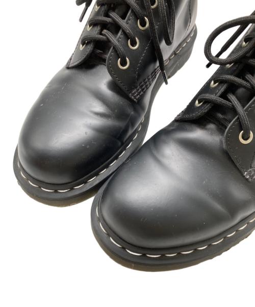 Dr.Martens（ドクターマーチン）Dr.Martens (ドクターマーチン) 1460 ジップ ベックス ホワイトステッチ 8 ホール ブーツ ブラック サイズ:UK8の古着・服飾アイテム