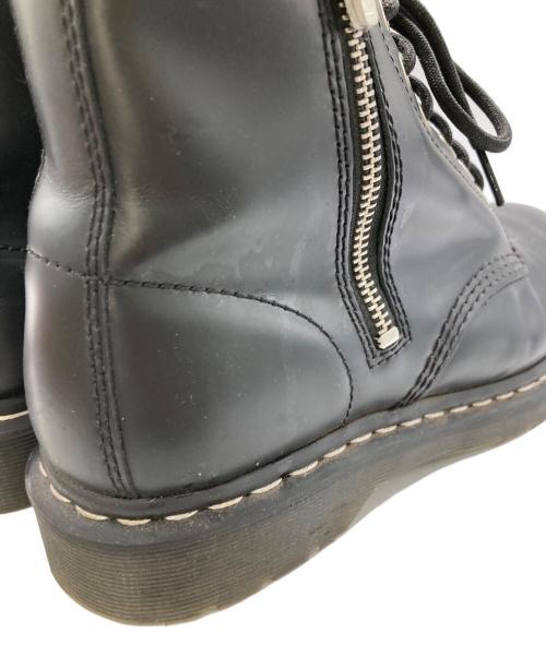 Dr.Martens（ドクターマーチン）Dr.Martens (ドクターマーチン) 1460 ジップ ベックス ホワイトステッチ 8 ホール ブーツ ブラック サイズ:UK8の古着・服飾アイテム