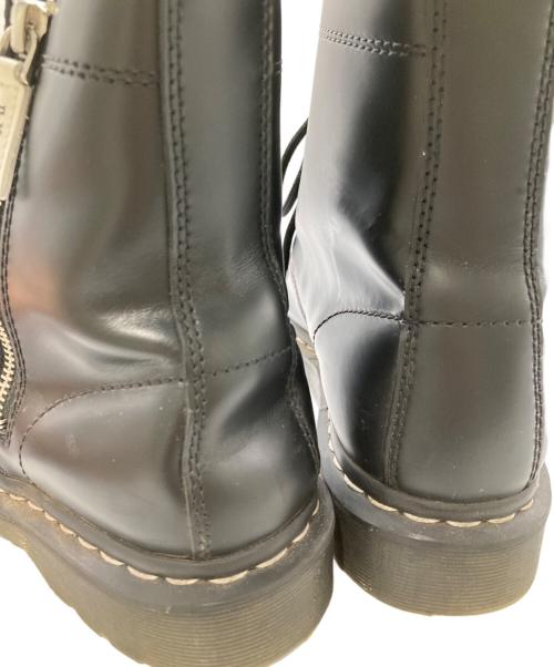 Dr.Martens（ドクターマーチン）Dr.Martens (ドクターマーチン) 1460 ジップ ベックス ホワイトステッチ 8 ホール ブーツ ブラック サイズ:UK8の古着・服飾アイテム