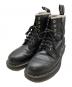 Dr.Martens（ドクターマーチン）の古着「1460 ジップ ベックス ホワイトステッチ 8 ホール ブーツ」｜ブラック