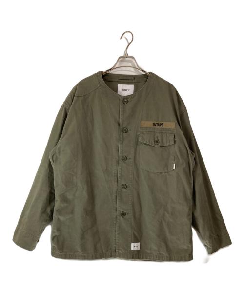 WTAPS（ダブルタップス）WTAPS (ダブルタップス) 19AW SCOUT LS SHIRT グリーン サイズ:X01の古着・服飾アイテム