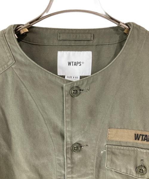 WTAPS（ダブルタップス）WTAPS (ダブルタップス) 19AW SCOUT LS SHIRT グリーン サイズ:X01の古着・服飾アイテム