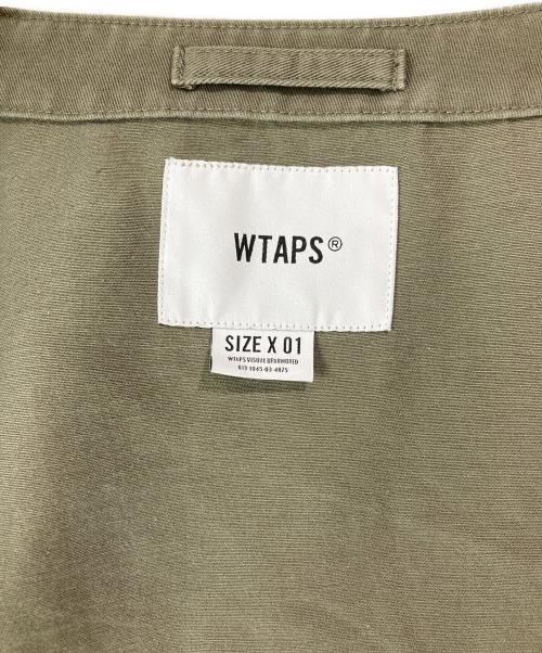 WTAPS（ダブルタップス）WTAPS (ダブルタップス) 19AW SCOUT LS SHIRT グリーン サイズ:X01の古着・服飾アイテム