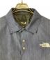 中古・古着 THE NORTH FACE (ザ ノース フェイス) GTX DENIM COACH JACKET インディゴ サイズ:Ｍ：15000円