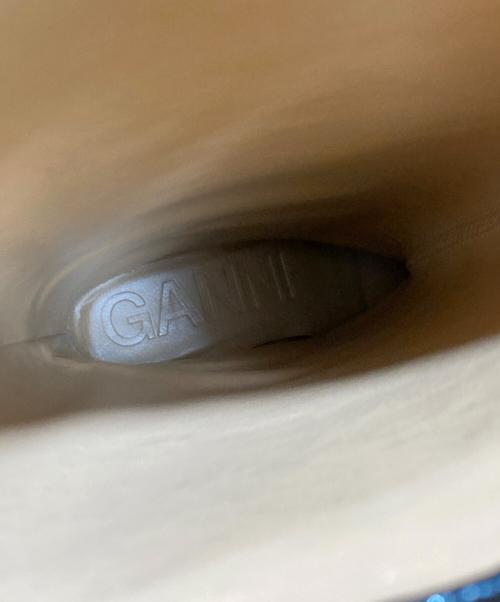 GANNI（ガニー）Ganni (ガニー) アイレットロングブーツ ブラック サイズ:37の古着・服飾アイテム