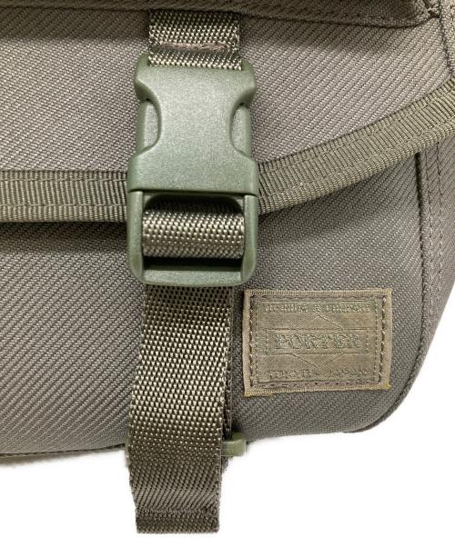 PORTER（ポーター）PORTER (ポーター) プロテクト ショルダーバッグ グリーンの古着・服飾アイテム