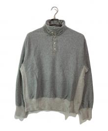 Schott（ショット）の古着「PERFECTO SNAP PULLOVER SWEAT/パーフェクト スナップ プルオーバー スウェット」｜グレー