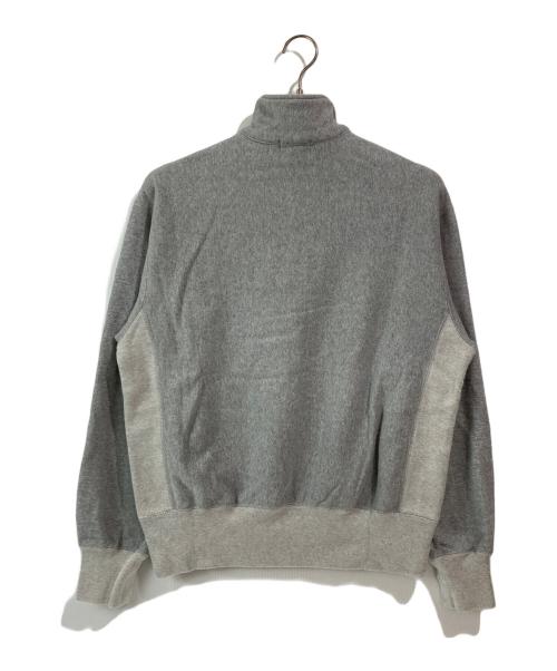 Schott（ショット）Schott (ショット) PERFECTO SNAP PULLOVER SWEAT/パーフェクト スナップ プルオーバー スウェット グレー サイズ:Lの古着・服飾アイテム