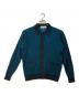 Time is on（タイムイズオン）の古着「NEW MIX COLLARED CARDIGAN」｜ブルー
