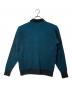 Time is on (タイムイズオン) NEW MIX COLLARED CARDIGAN ブルー：8000円