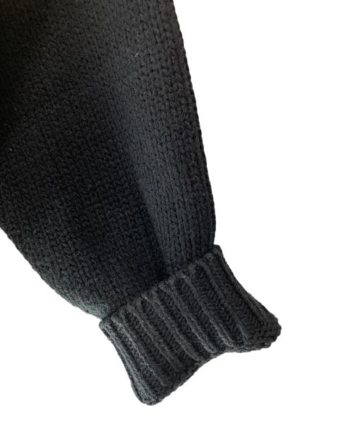 Schott（ショット）Schott (ショット) CROSS BONE KNIT クロスボーン ニット ブラック サイズ:Mの古着・服飾アイテム