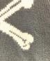 中古・古着 Schott (ショット) CROSS BONE KNIT クロスボーン ニット ブラック サイズ:M：15000円