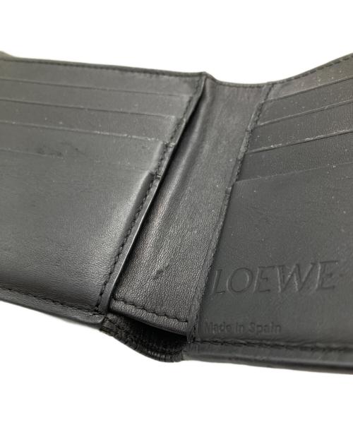 LOEWE（ロエベ）LOEWE (ロエベ) 2つ折り財布/BIFOLD WALLET ブラックの古着・服飾アイテム