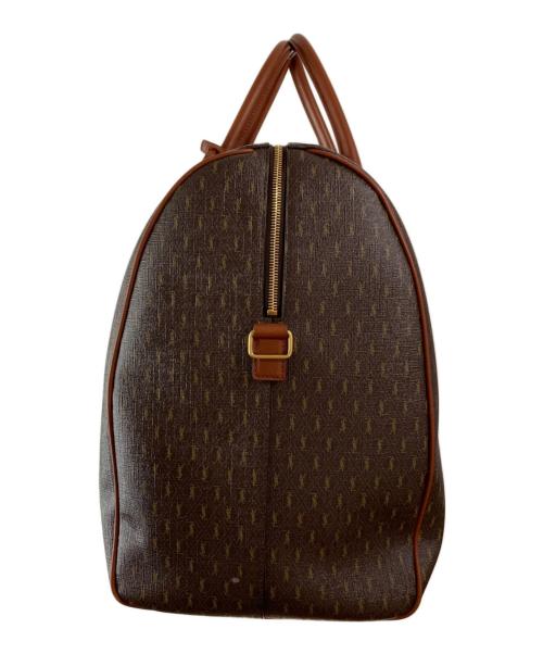 Saint Laurent Paris（サンローランパリ）Saint Laurent Paris (サンローランパリ) ル モノグラム 72H ダッフル ボストンバッグ ブラウンの古着・服飾アイテム