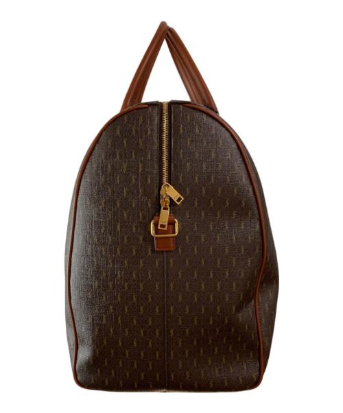 Saint Laurent Paris（サンローランパリ）Saint Laurent Paris (サンローランパリ) ル モノグラム 72H ダッフル ボストンバッグ ブラウンの古着・服飾アイテム