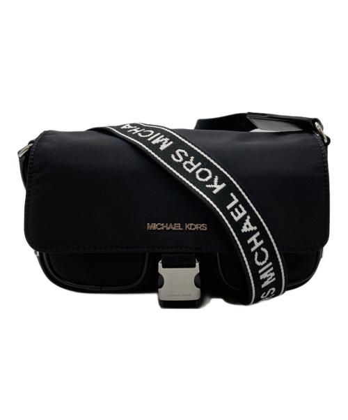 MICHAEL KORS（マイケルコース）MICHAEL KORS (マイケルコース) KHAIナイロンショルダーバッグ ブラックの古着・服飾アイテム