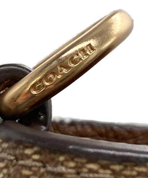 COACH（コーチ）COACH (コーチ) ローガン キャリーオール シグネチャーキャンバス 2WAYバッグ ブラウンの古着・服飾アイテム