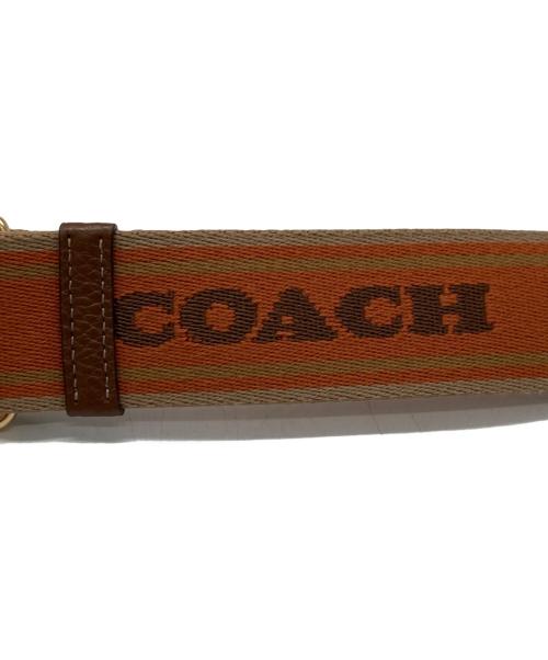 COACH（コーチ）COACH (コーチ) ローガン キャリーオール シグネチャーキャンバス 2WAYバッグ ブラウンの古着・服飾アイテム
