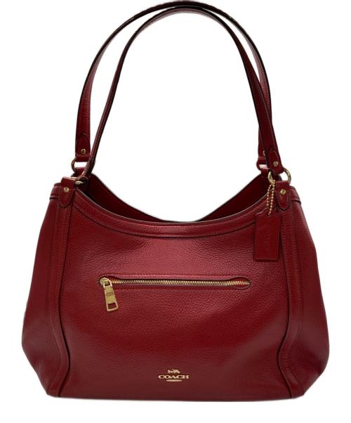 COACH（コーチ）COACH (コーチ) クリスティ ショルダーバッグ レッドの古着・服飾アイテム