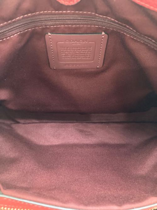 COACH（コーチ）COACH (コーチ) クリスティ ショルダーバッグ レッドの古着・服飾アイテム