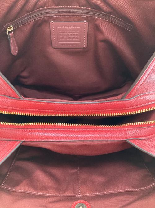 COACH（コーチ）COACH (コーチ) クリスティ ショルダーバッグ レッドの古着・服飾アイテム
