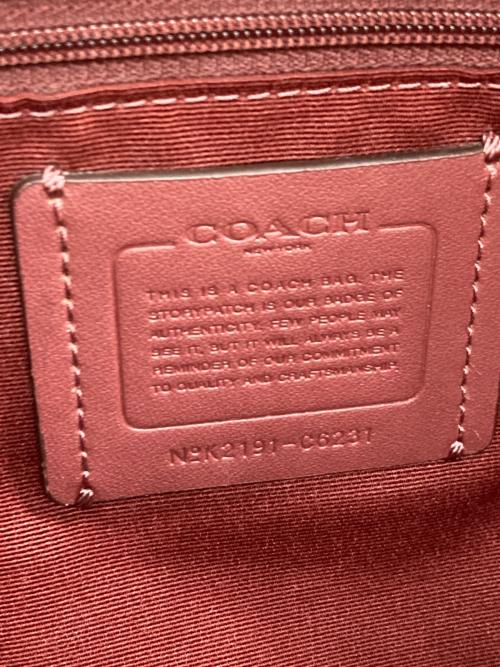 COACH（コーチ）COACH (コーチ) クリスティ ショルダーバッグ レッドの古着・服飾アイテム