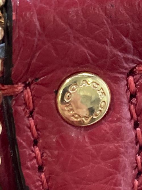 COACH（コーチ）COACH (コーチ) クリスティ ショルダーバッグ レッドの古着・服飾アイテム