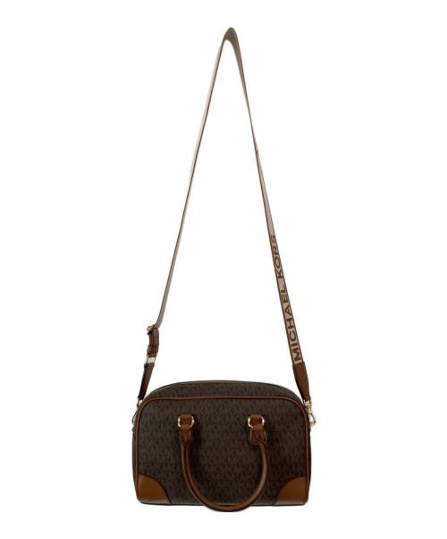 MICHAEL KORS（マイケルコース）MICHAEL KORS (マイケルコース) 2WAYバッグ ブラウンの古着・服飾アイテム
