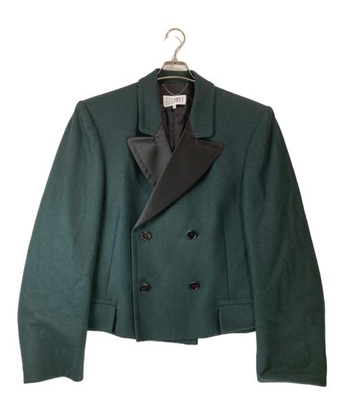 MM6 Maison Margiela（エムエムシックスメゾンマルジェラ）MM6 Maison Margiela (エムエムシックスメゾンマルジェラ) ウールテーラードジャケット グリーン サイズ:SIZE42の古着・服飾アイテム